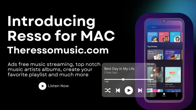 Resso for Mac Download Free Latest v3.7.4 (Premium Unlocked) 2 RESSO FOR MAC 1